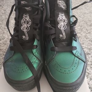 Limited edition Harry Potter Slytherin Vans